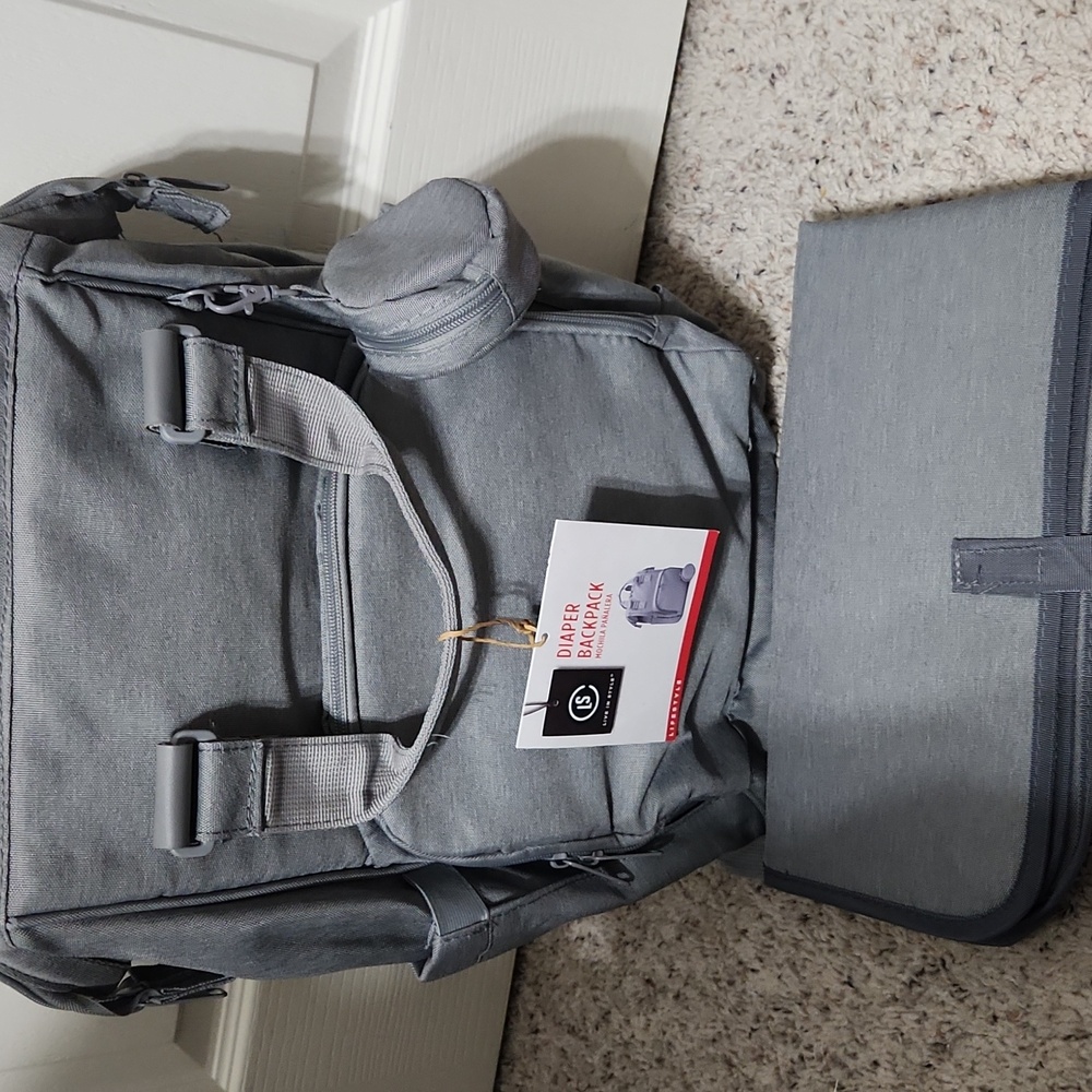 NWT Live In Style Diaper Backpack. - Picture 11 of 16